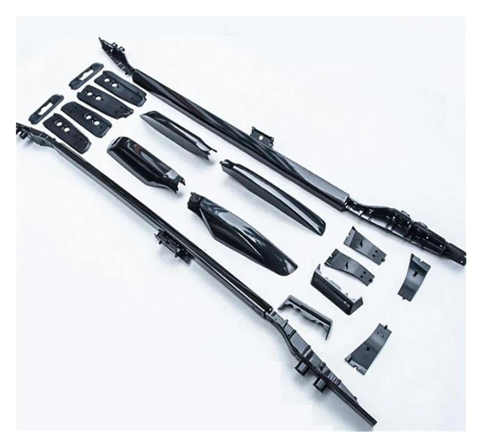 Barra Techo Para TOYOTA Para LAND CRUISER PRADO 150 2010-2023 Portaequipajes Aleación Aluminio Riel Para Bastidores Cajas