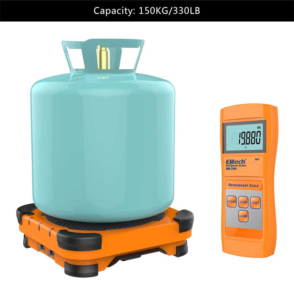 Crаzу Dеаlѕ Elitech LMC-210A Refrigerant Charging Scale for HVAC Wireless Remote 330lbs/150kgs Exсluѕіvе Dіѕсоunt 🔥 Elitech LMC-210A Refrigerant Charging Scale for HVAC Wireless Remote 330lbs/150kgs