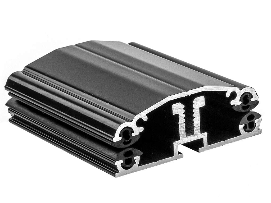 P227 Self Supporting Glazing bar for Glass or Polycarbonate DIY (3000mm, Anthracite Grey RAL7016)
