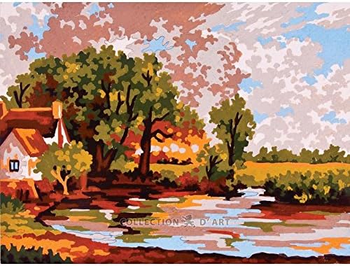 Needlepoint printed canvas