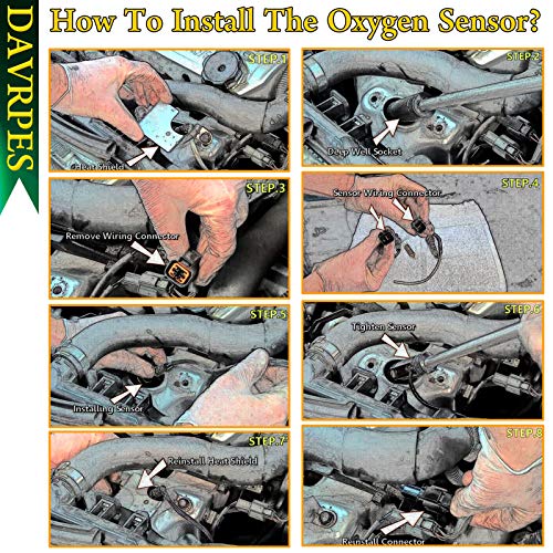 Sensor de oxígeno Downstream 234-4876 para BMW 328i miniatura 6