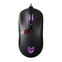 Oversteel - Invar Mouse da gioco USB, 12400 DPI regolabili