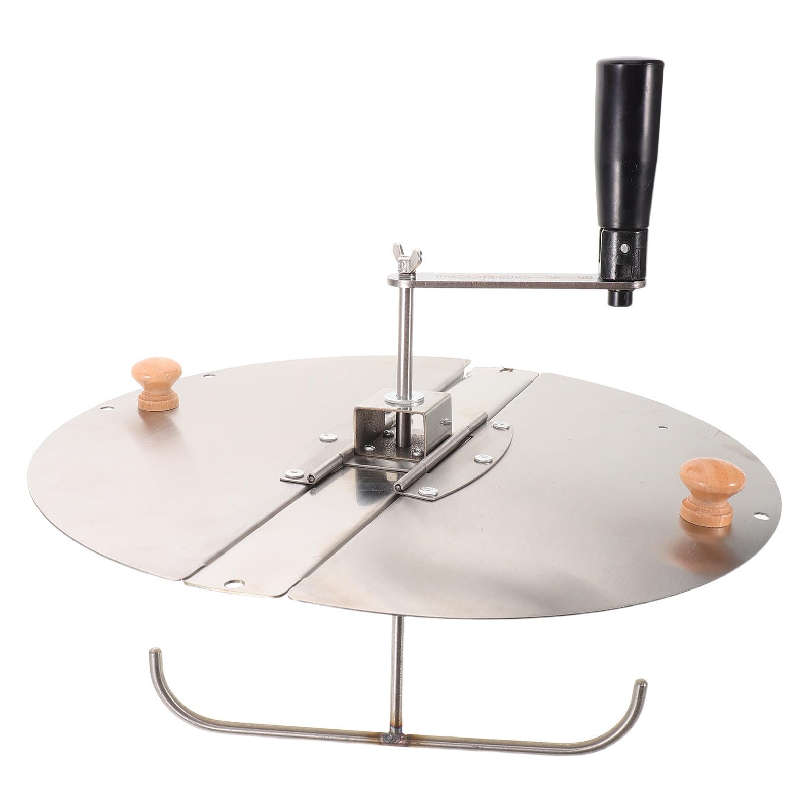 CHILDWEET Tapa para Palomitero de 9l en Metal y Plástico con Asa, Fácil Instalación y Limpieza para Uso en Cocina Doméstica y Comercial