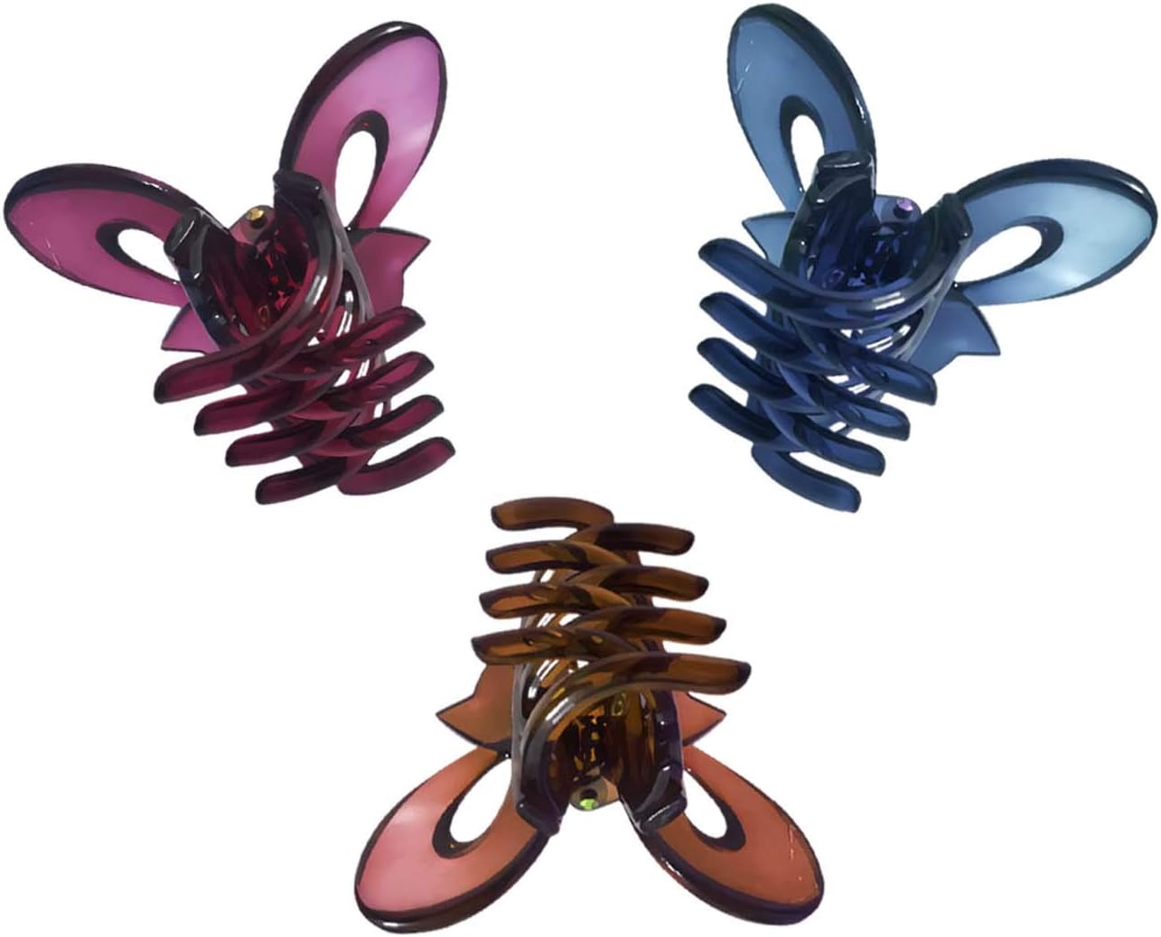 Generic Hair Clips For Women And Girls (Pack Of 3)