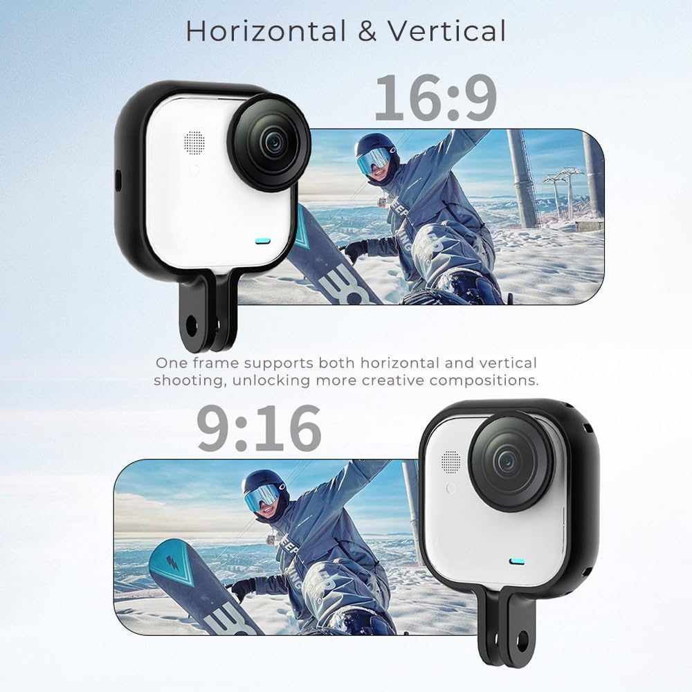 Amazon | WelMount保護フレーム Insta360 Go Ultra対応 バックパック 