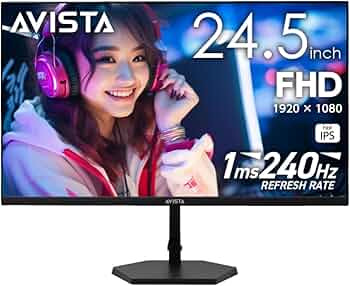 USED 24.5 インチ フルHD IPS 240Hz DGF240SDB DGF240SDB｜AVISTA DISPLAY｜株式会社ドウシシャ A＆V事業部