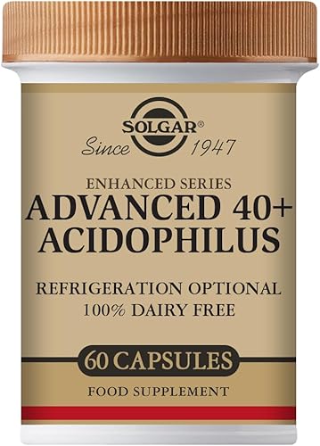 Miniatura 2 de Solgar Advanced 40 Acidophilus 120 cápsulas vegetales  Apoya la flora intestinal saludable  15 mil millones de microorganismos por porción  Sin
