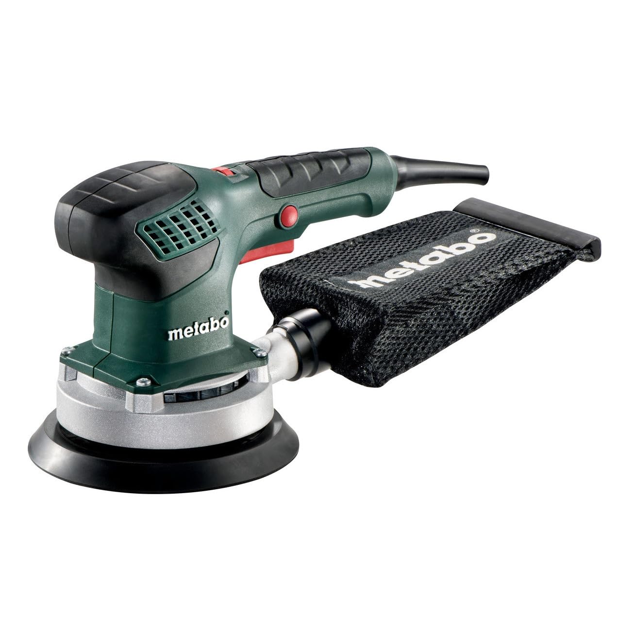 Metabo Lijadora Excéntrica Para Madera Sxe 3150 310W Con Maletín, Negro