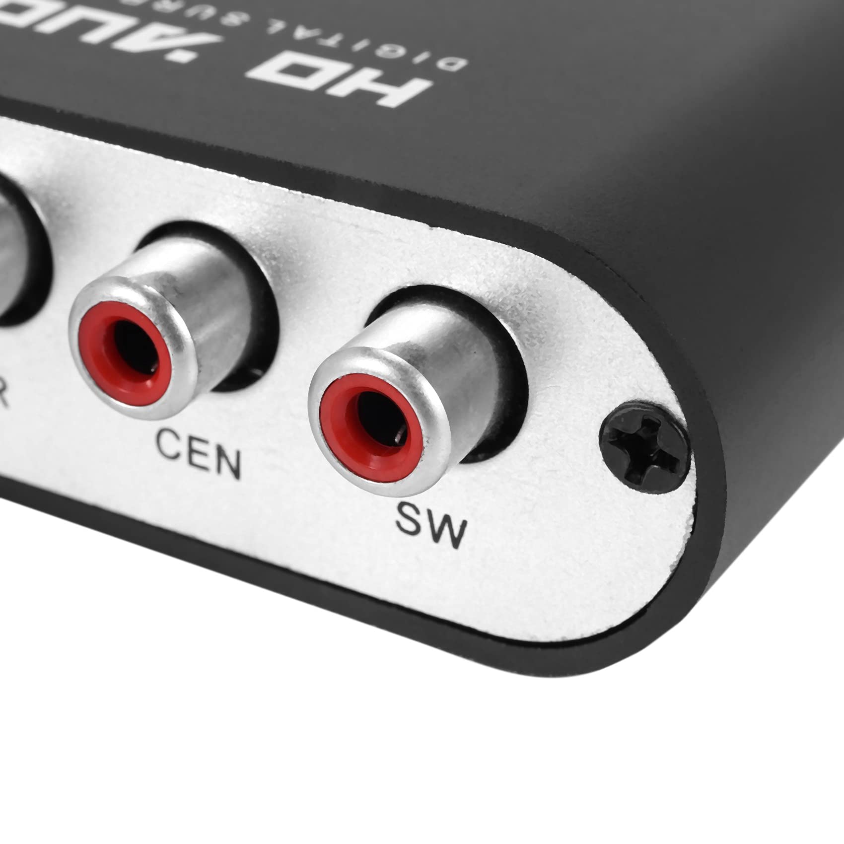 5.1 Ch Audio Decoder Spdif Coaxial a DTS Ac3 Digital a 5.1 Amplificador Convertidor Analógico para, Reproductor De DVD,