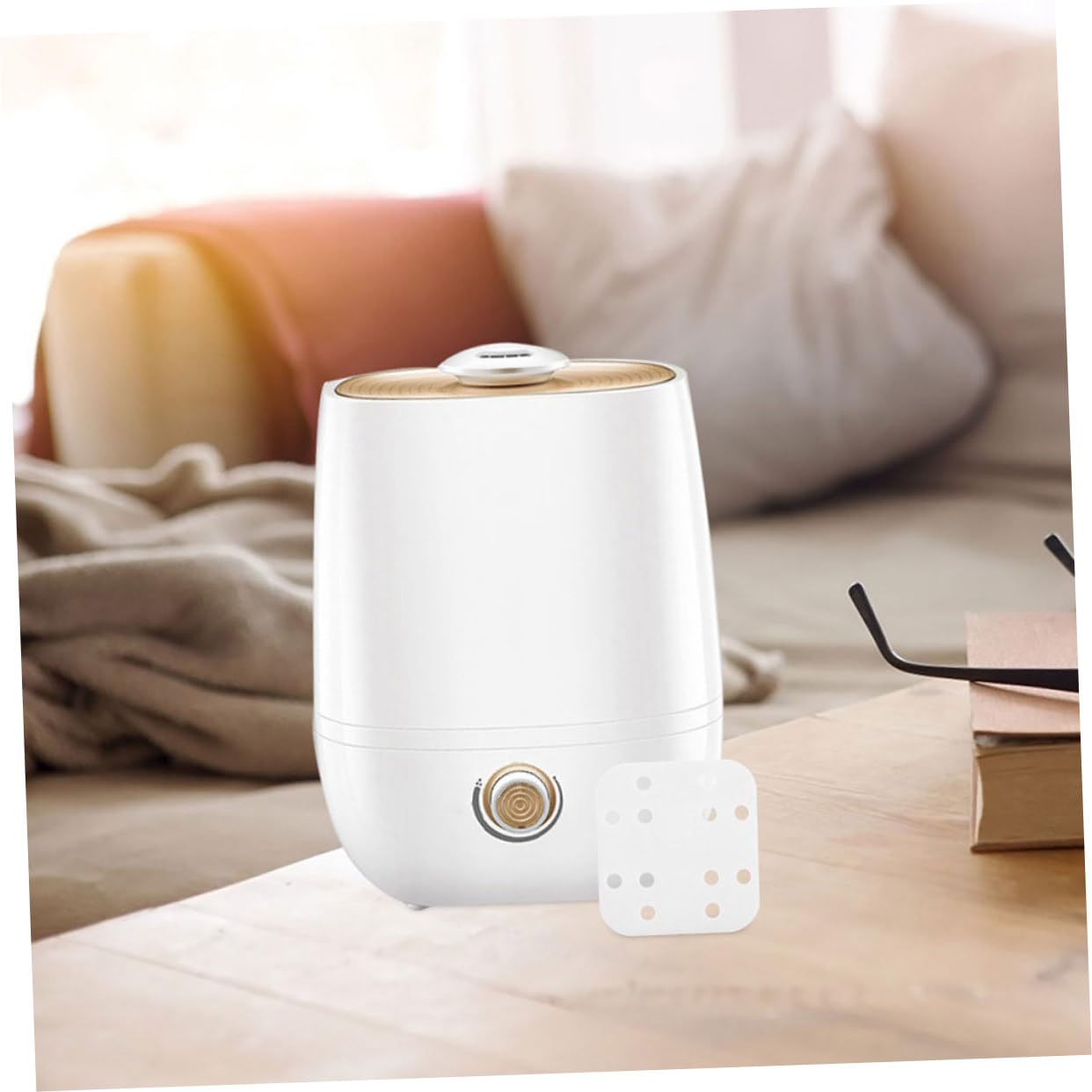 ULTECHNOVO 64 Piezas Almohadillas Filtrantes de Humidificador para Absorción de Minerales y Aromas de Reemplazo para Humidificadores Habitaciones