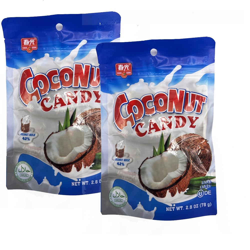 Chun Guang Coconut Candy 2.8oz,2pack