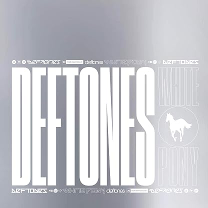 White Pony (20th Anniversary Deluxe Edition) (Super Deluxe)(4LP)(2CD)(2 Double -LPs) [Disco de Vinil] por Deftones — capa do álbum