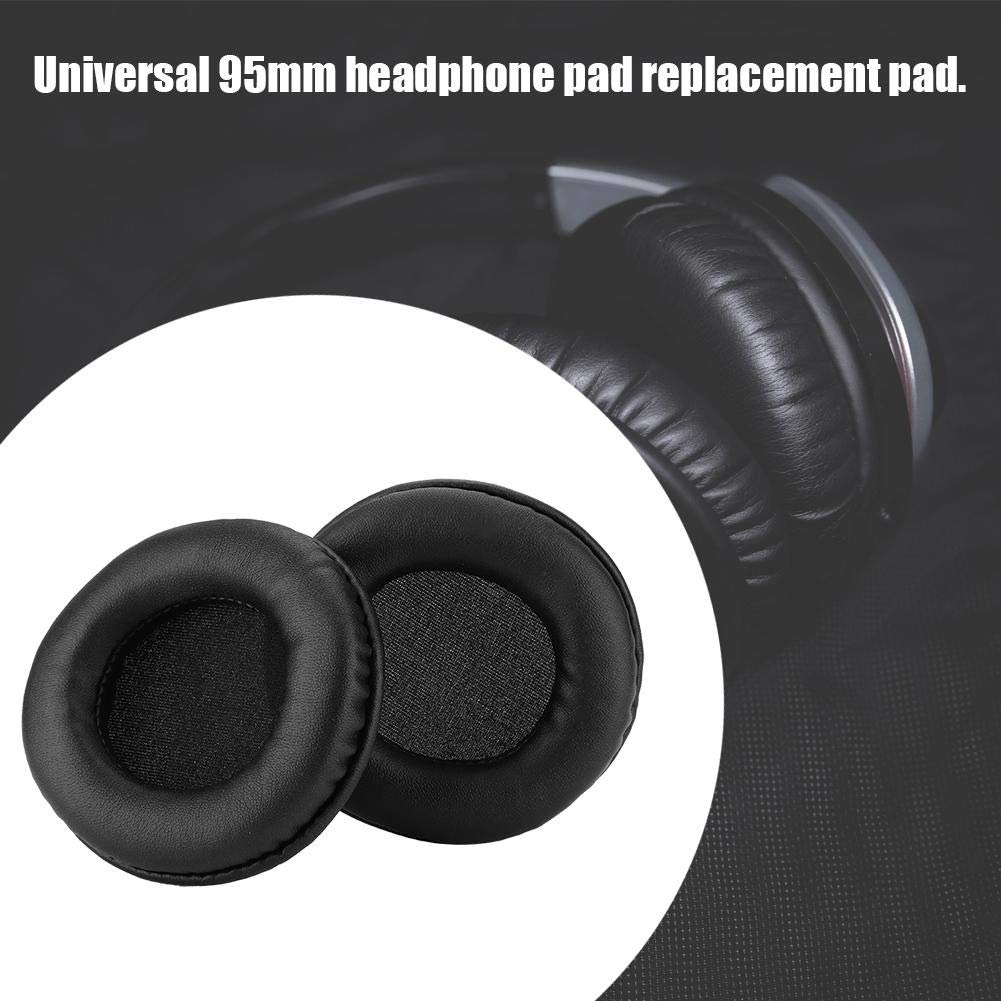 Coussinets D'oreille De Rechange Dsdhuf - Mousse Mémoire De Forme 95mm Pour Casque Audio - Noir - 9