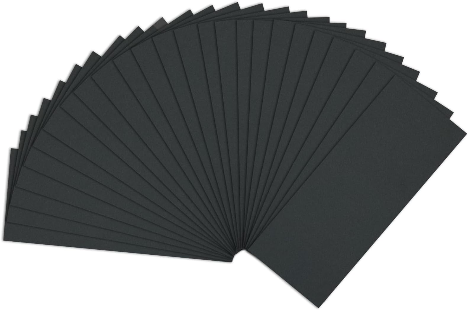 1500 grit Sandpaper, Wet Dry Sand Paper 9 x 3.6 Inch for Wood Furniture Finishing, Metal Sanding and Automotive Polishing, 25 Sheets