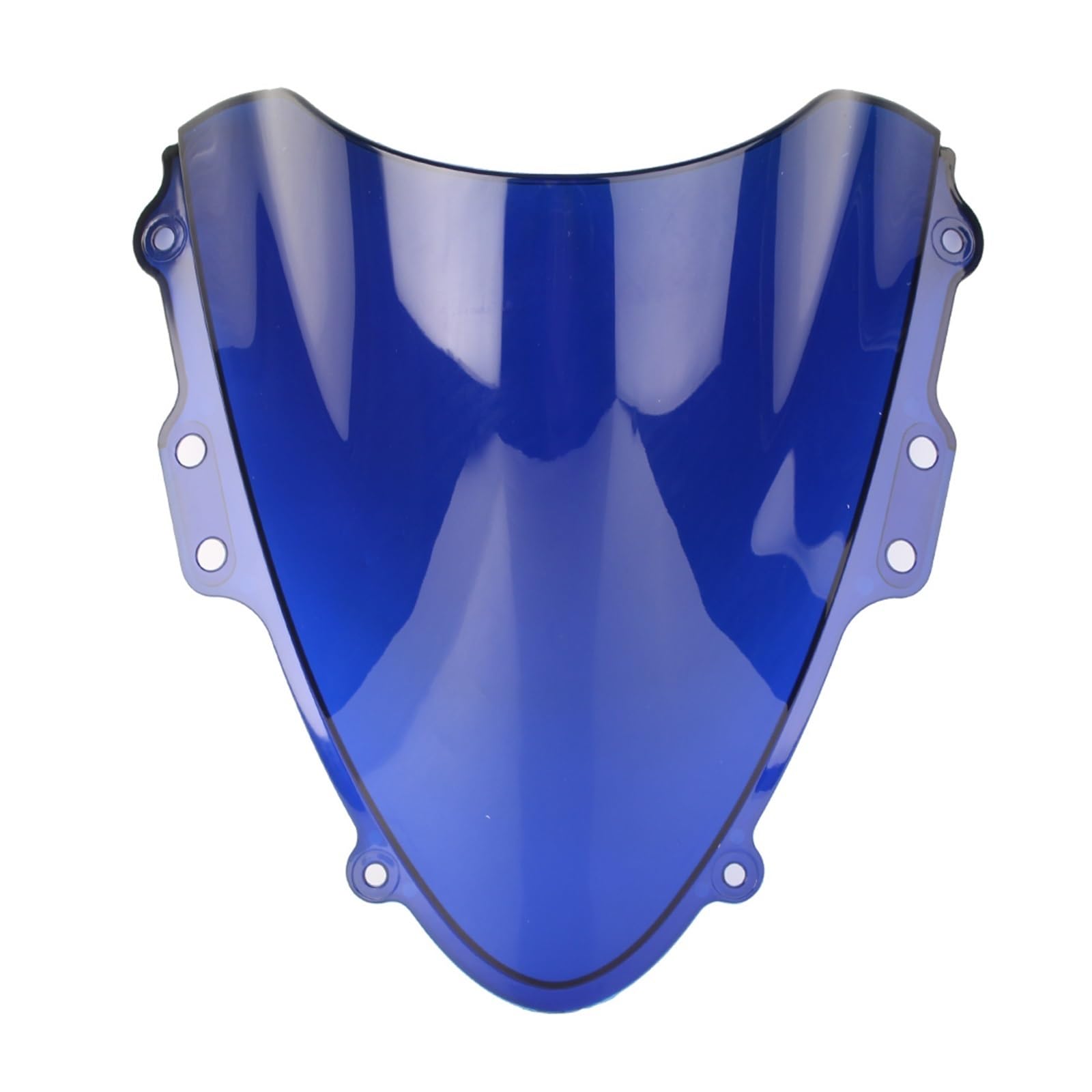 Visera Parabrisas De Doble Burbuja para Motocicleta para Suzuki GSXR 600 750 K4 2004-2005 Deflector Cupula Moto(Blue)