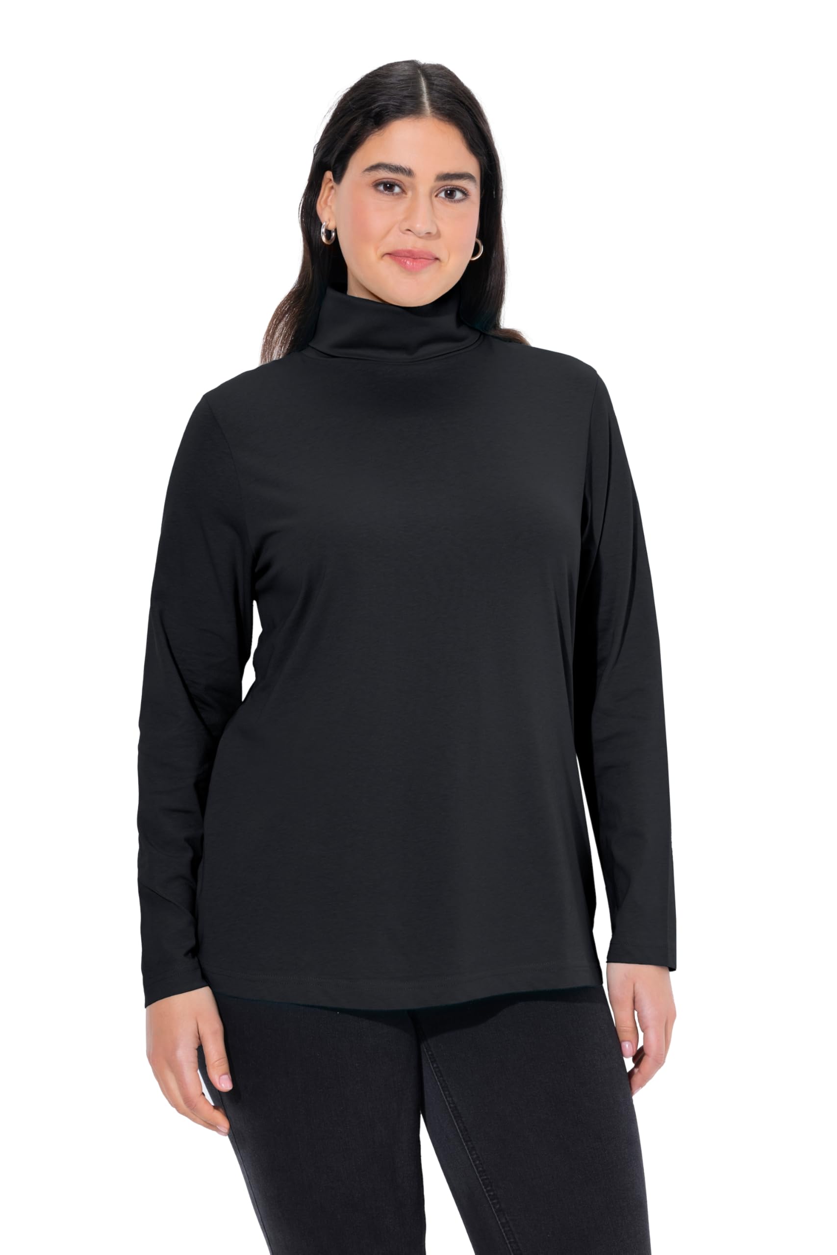 Ulla Popken Damen Basic-shirtrolli T-Shirt (1er Pack)