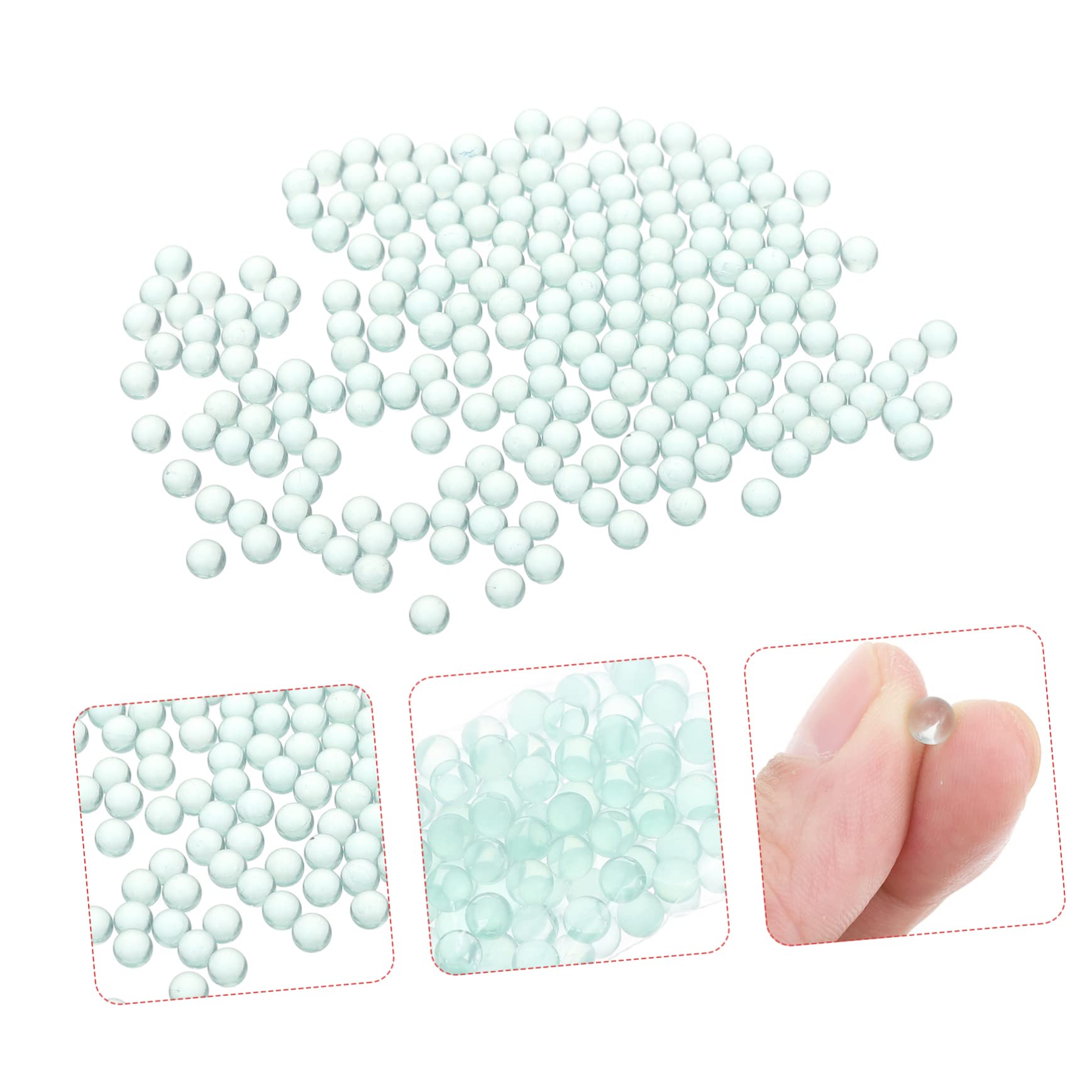 Cabilock Perlas De Vidrio Para Laboratorio De Alta Precisión Φ8mm Perlas Anti-ebullición De Arena Para Experimentos Científicos Uso En Plantas Químicas y Farmacéuticas