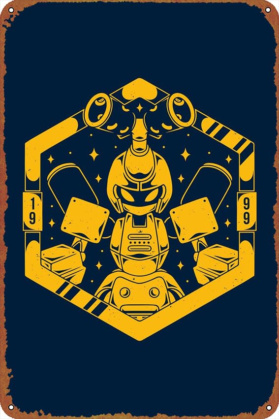 IEITB Metabee Medabots Medarot 12x8 Inch Rust-Free Tin Poster - Home Decor