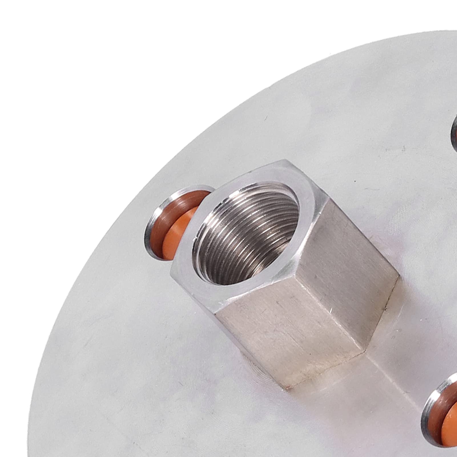 BORDSTRACT Edelstahlflansch |DN25 PN16 1 Stk. |Edelstahl Silber