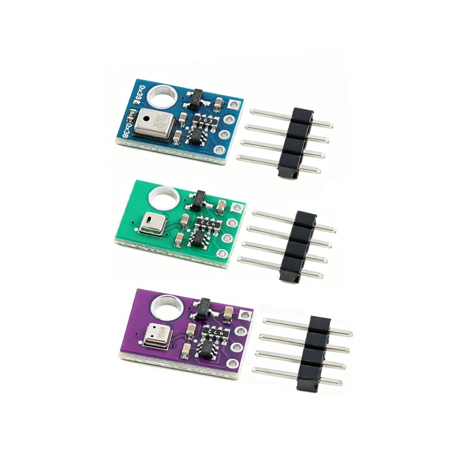 1-10 pezzi AHT10 AHT20 AHT30 modulo I2C sensore di umidità della temperatura digitale ad alta precisione(AHT10,10pcs)