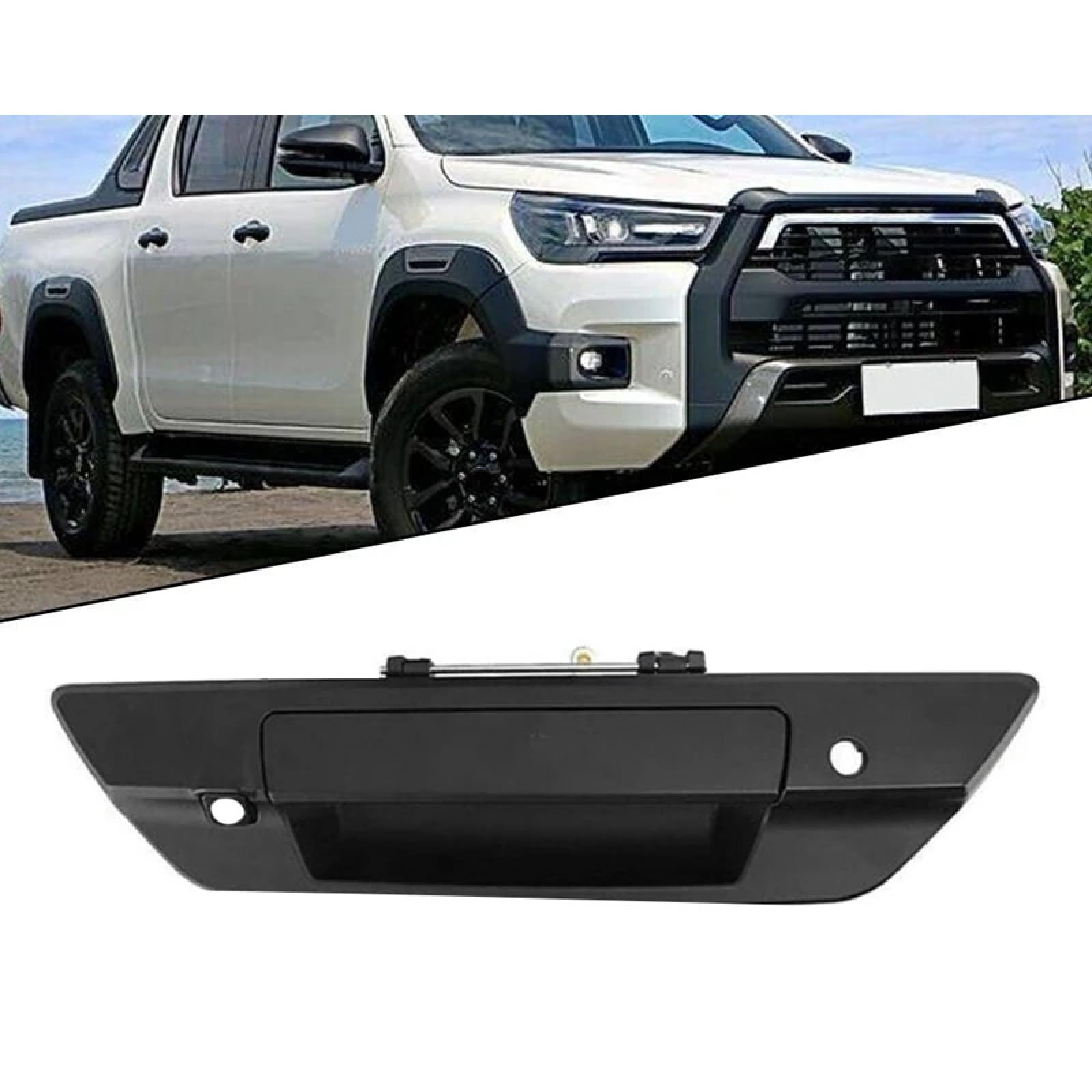Rear Door Handle Pull with Hole, for Toyota Hilux 2015 2016 2017