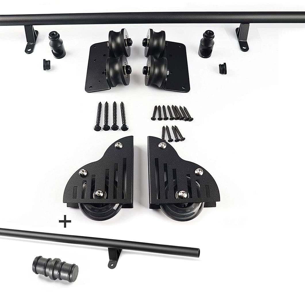 Kit quincaillerie pour échelle coulissante MiroDo pour créer une bibliothèque