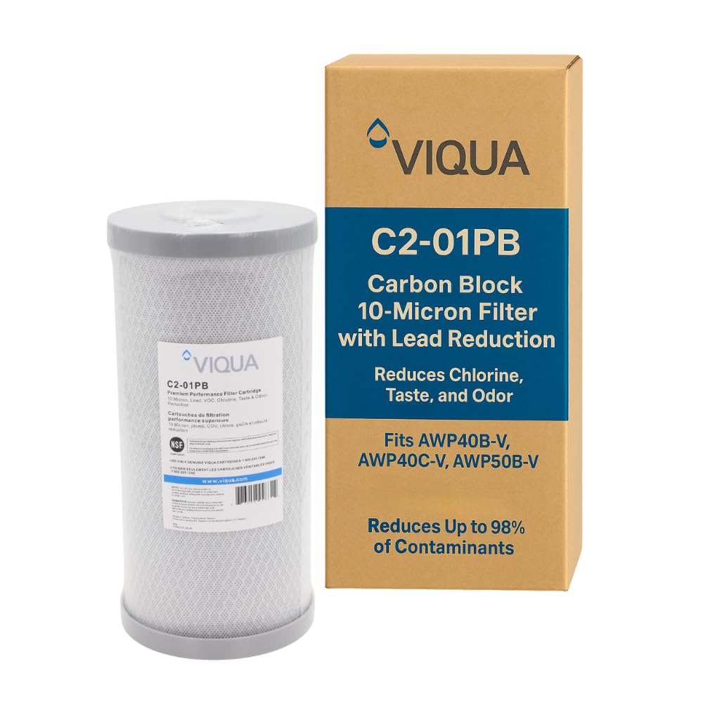 Amazon.com: Viqua C2-01PB Carbon Block Water Filter with Lead