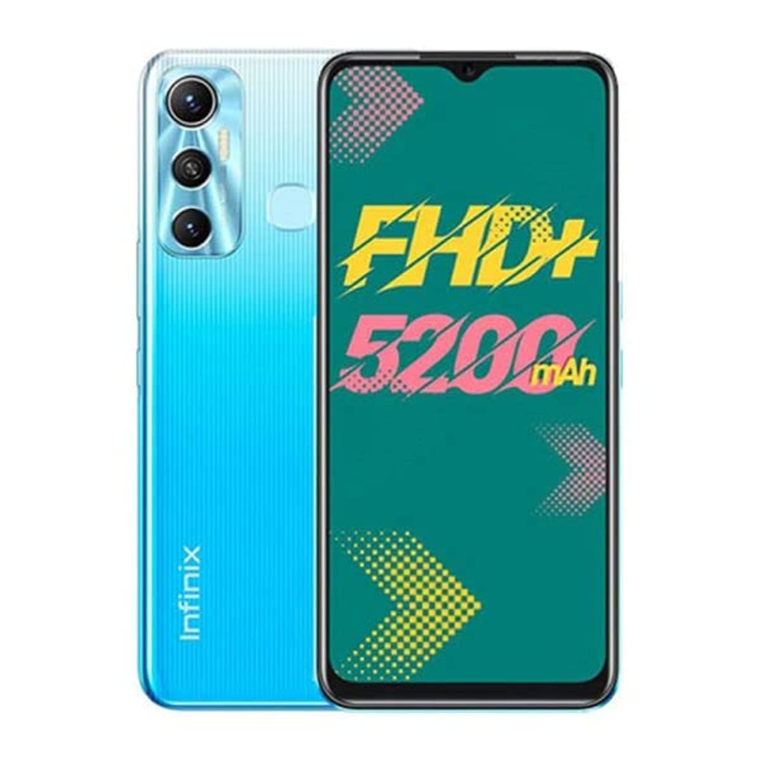 Refurbished) Infinix Hot 11S (Silver Wave, 4GB RAM, 128GB Storage