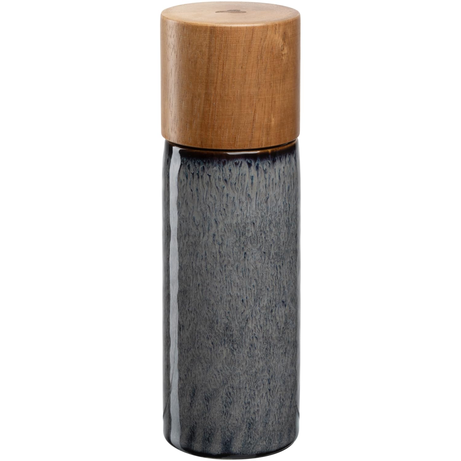 LEONARDO HOME Matera 025439 - Molinillo de especias (1 unidad, con mecanismo de cerámica, salero atemporal, molinos de alta calidad para especias exóticas, elegantes molinos de cerámica, altura de