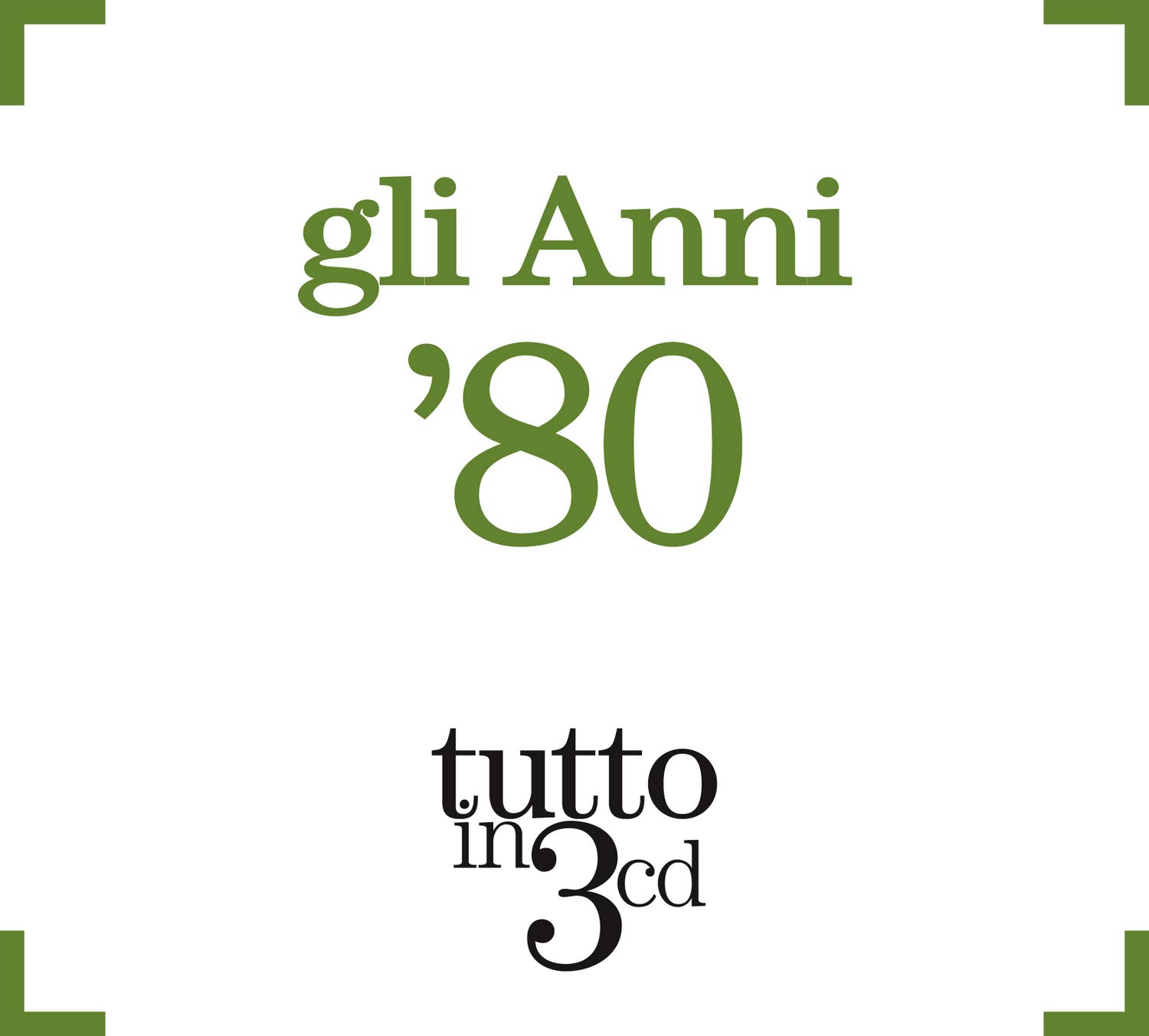 Gli Anni 80 Tutto in 3 CD (Box)