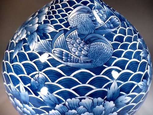 Amazon.co.jp: 有田焼・伊万里焼｜花瓶陶器・花器・壺｜贈答品