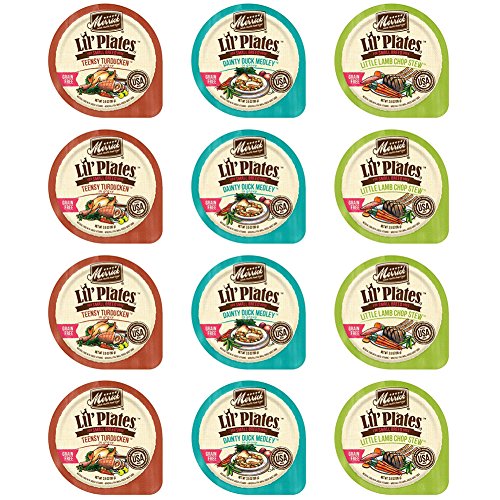Merrick Lil's Plates Grain Free Wet Food for Small Breed Dogs Variety Pack