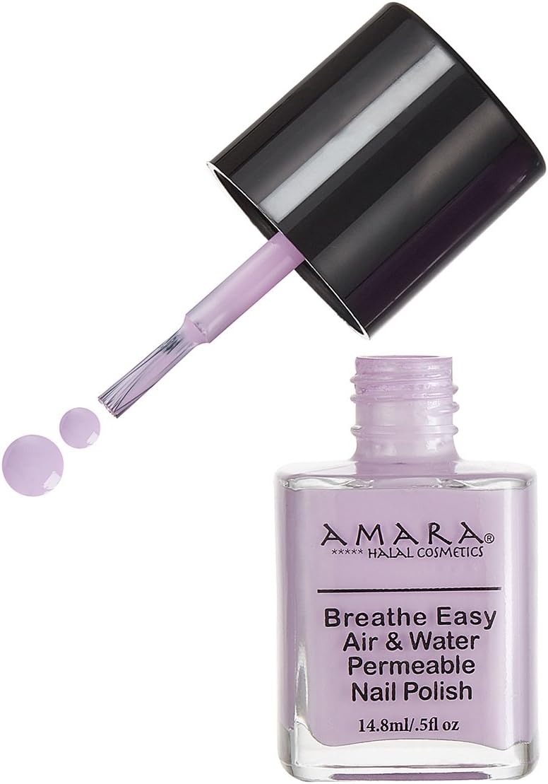 Amara Breathe Easy Air & Water Permeable Nail Polish (Secret Lilac)