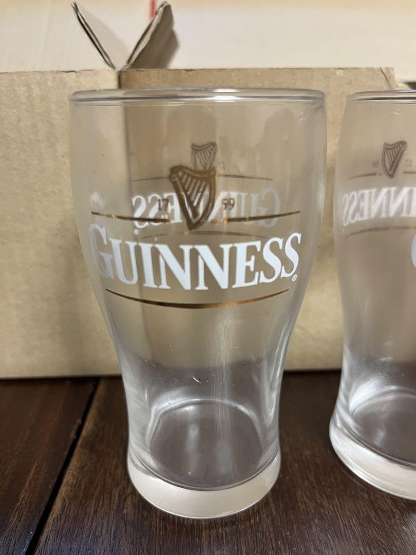 Amazon.co.jp: GUINNE ミニグラス12個 ギネスビール 高さ12.5