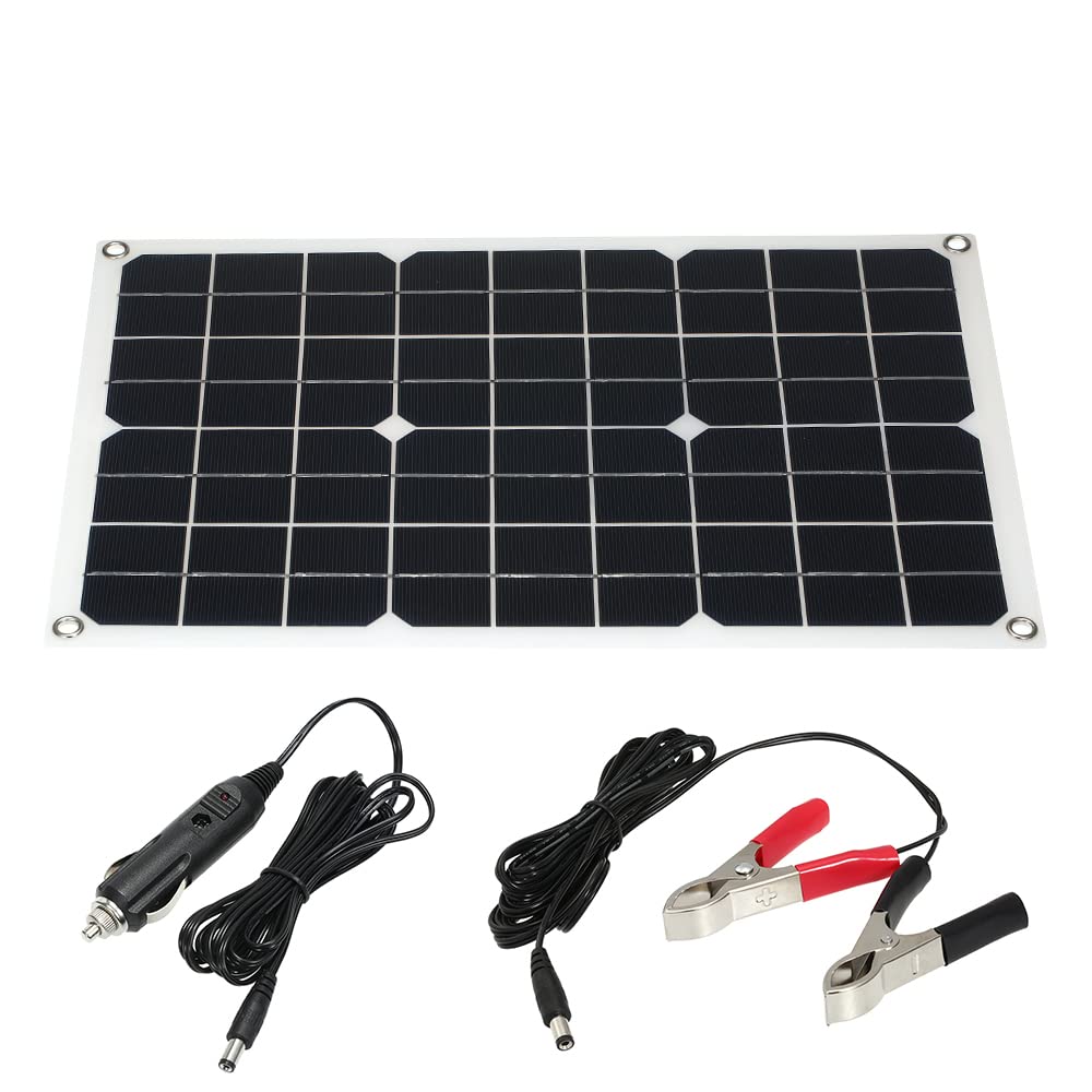 Pepisky 10W 12V Flexible Solar Panel Battery Dual Output Solar Power Energy With USB Interface High Conversion Rate Solar Panel System