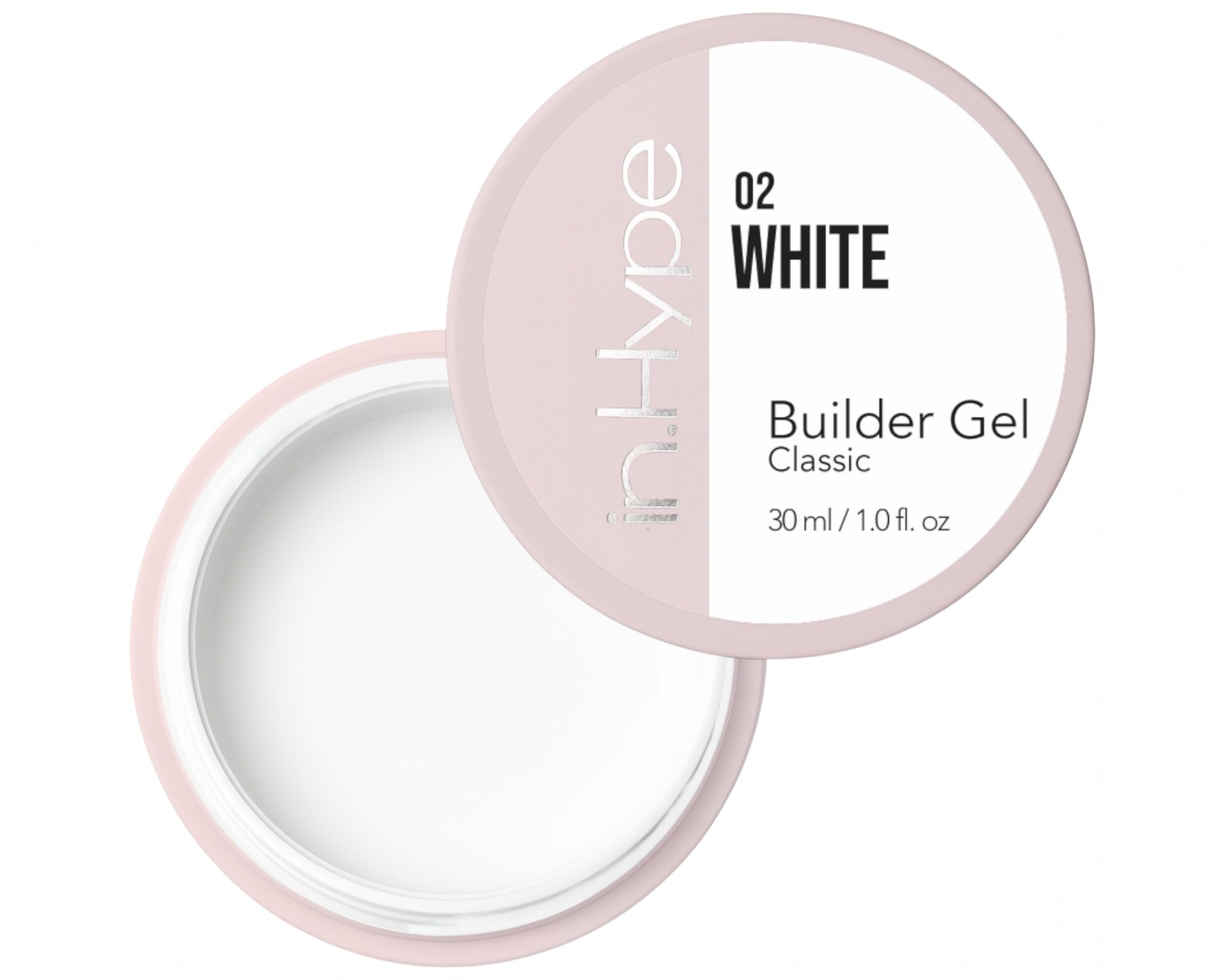 In.Hype Camouflage UV Builder Gel/Hard Gel (White)
