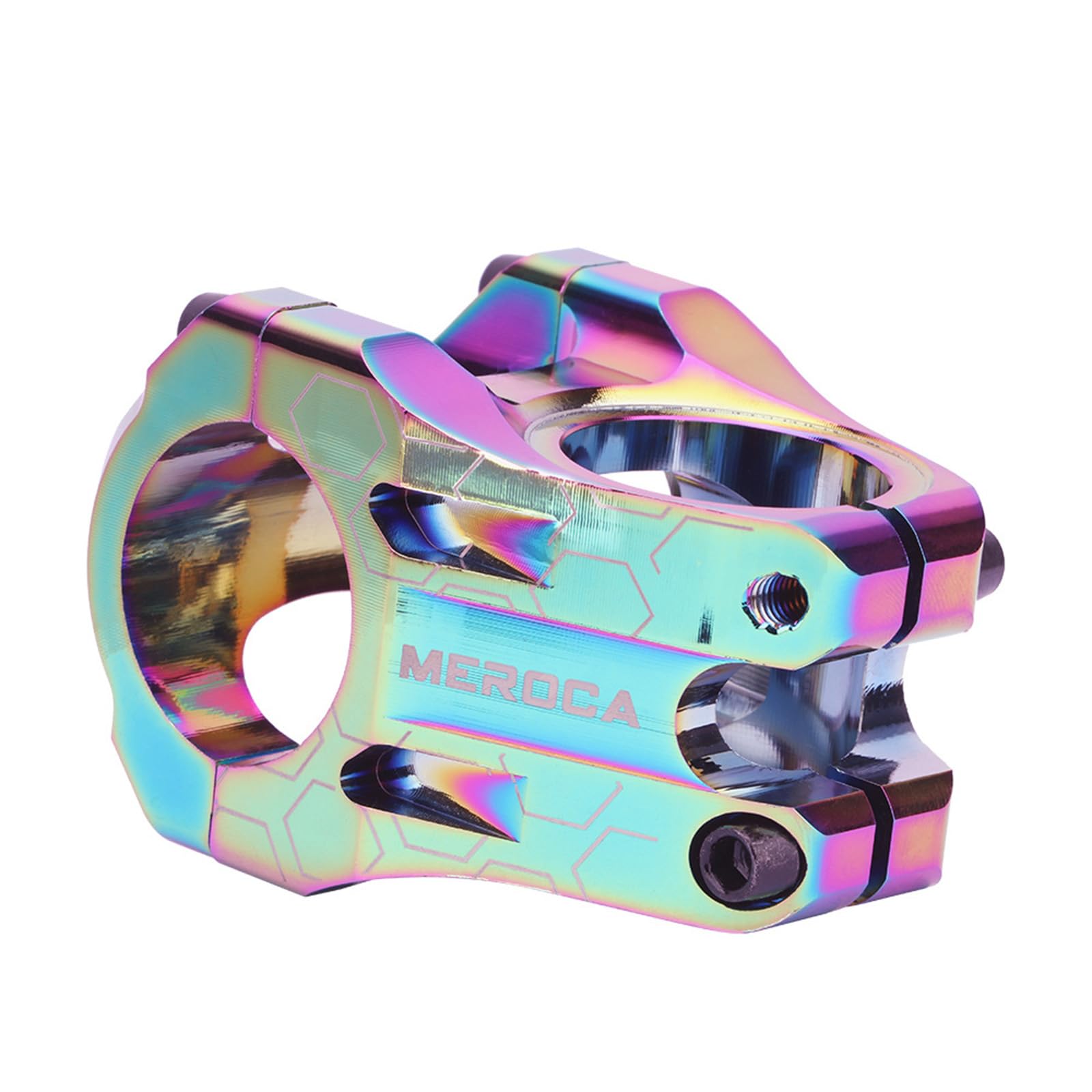 Attacco manubrio da 31,8 mm per mountain bike, 35 mm, CNC, per la maggior parte delle bici da strada, attacco MTB, attacco BMX, attacco per bicicletta