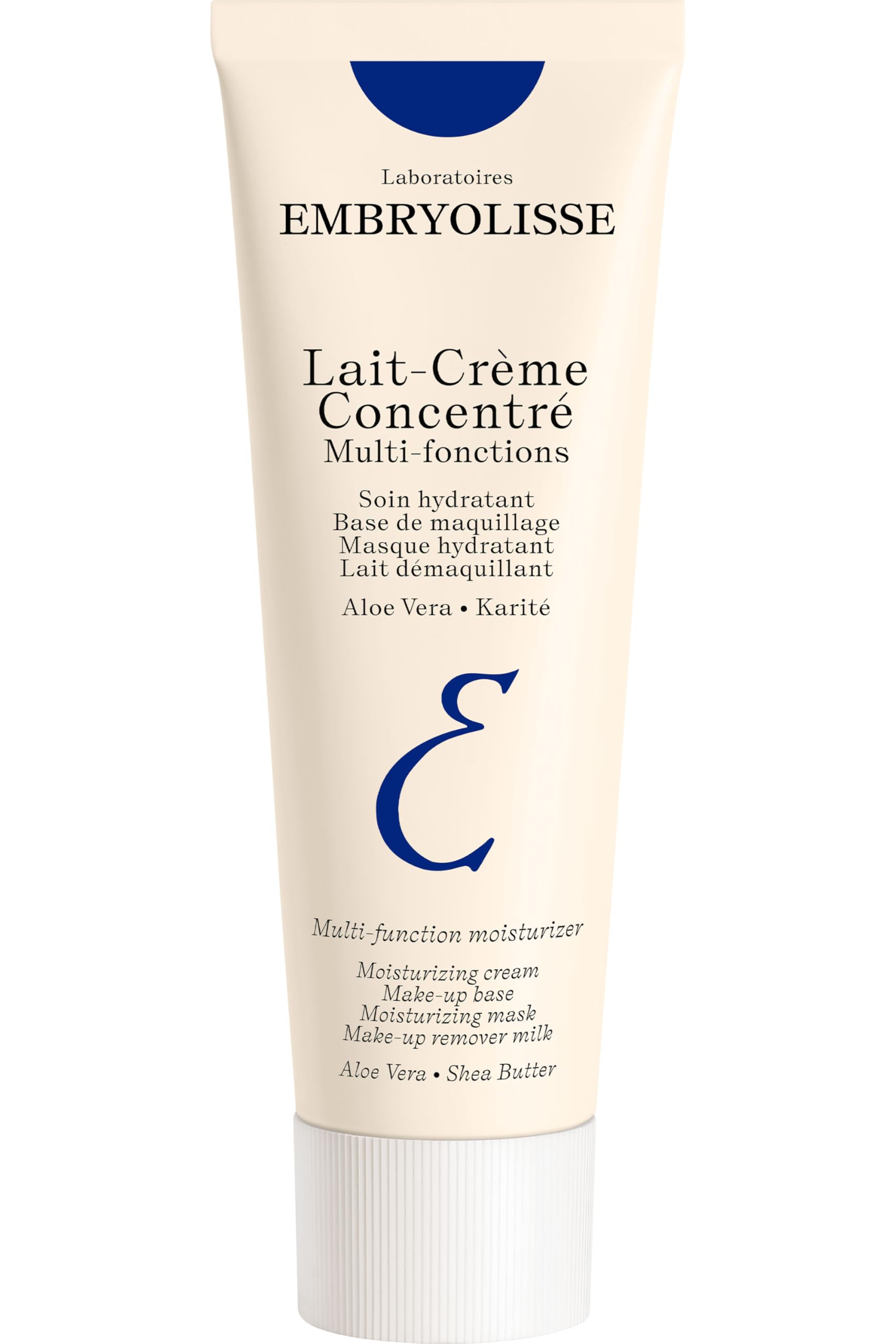 Embryolisse Moisture Cream, 2.5 fl oz (75 ml), Moisturizing, Makeup Base, Prevents Drying, Shiny Skin, Skin Care