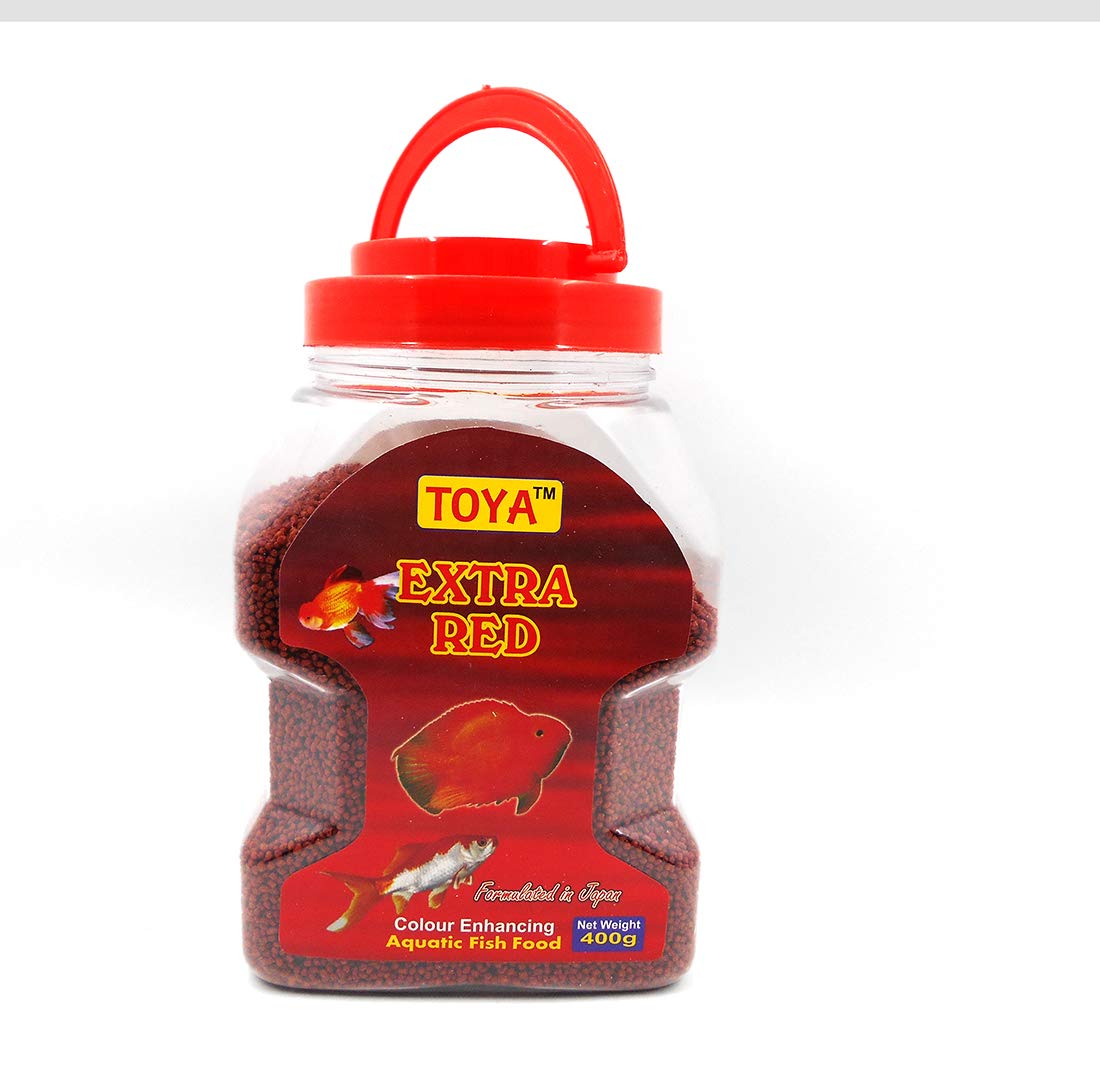 Toya Extra Red Aquatic Fish Food (400g) (B07QLZR1T8) Amazon Price History, Amazon Price Tracker