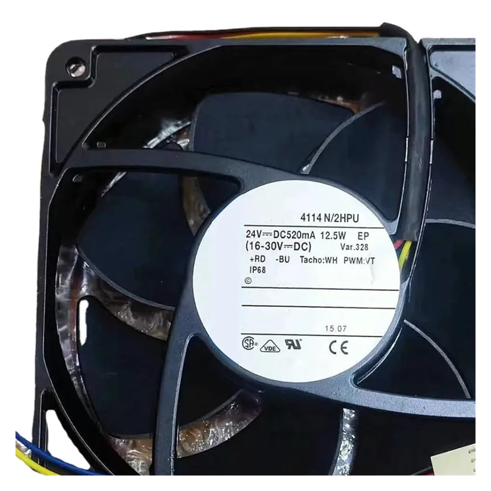 YMUGUEGH 4114N/2HPU 24Vdc 520mA 119x119x38mm DC Cooling Fan