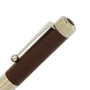 ＲＯＭＥＯ　Ｎｏ．３　ボールペン　レザー　バーントアンバー 限定】No．3ボールペン細軸 オーリックアンバー | 伊東屋