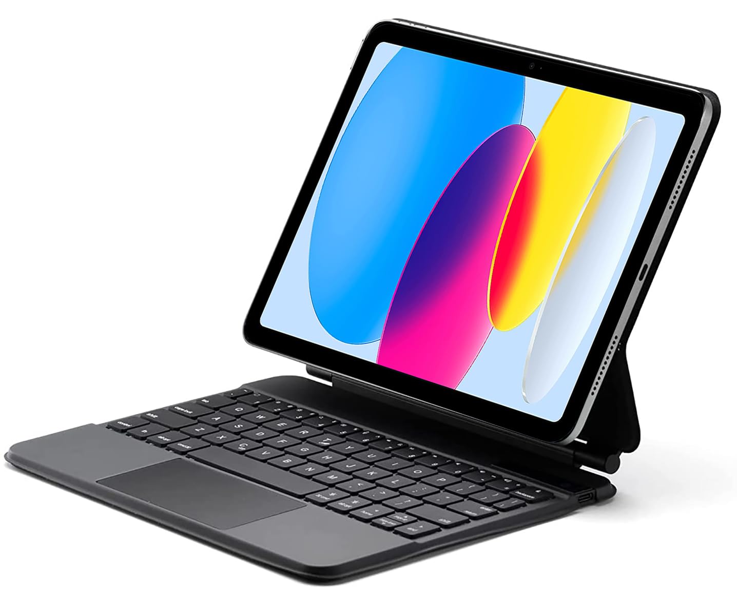See full amazon price history chart for ProElite Magnetic Bluetooth TouchPad Keyboard case for Apple iPad 10th Gen, Floating Cantilever Design with Built-in Colourful Backlit Keyboard, Black ProElite Magnetic Bluetooth TouchPad Keyboard case for Apple iPad 10th Gen, Floating Cantilever Design with Built-in Colourful Backlit Keyboard, Black (B0D4Z1FXY4) Amazon Price History, Amazon Price Tracker