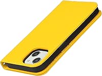 Vista 126 de iCoverCase Funda tipo cartera compatible con iPhone 13 Pro Max con ranuras para tarjetas, funda magnética de piel auténtica con bloqueo RFID, Naranja