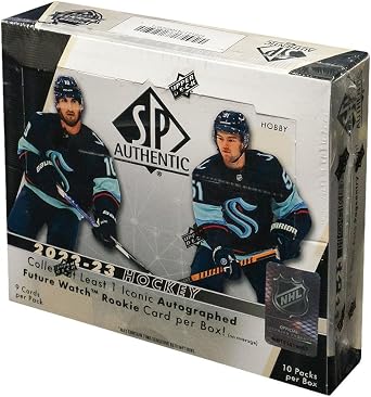 2022-23 Upper Deck SP Authentic Hockey Hobby Box