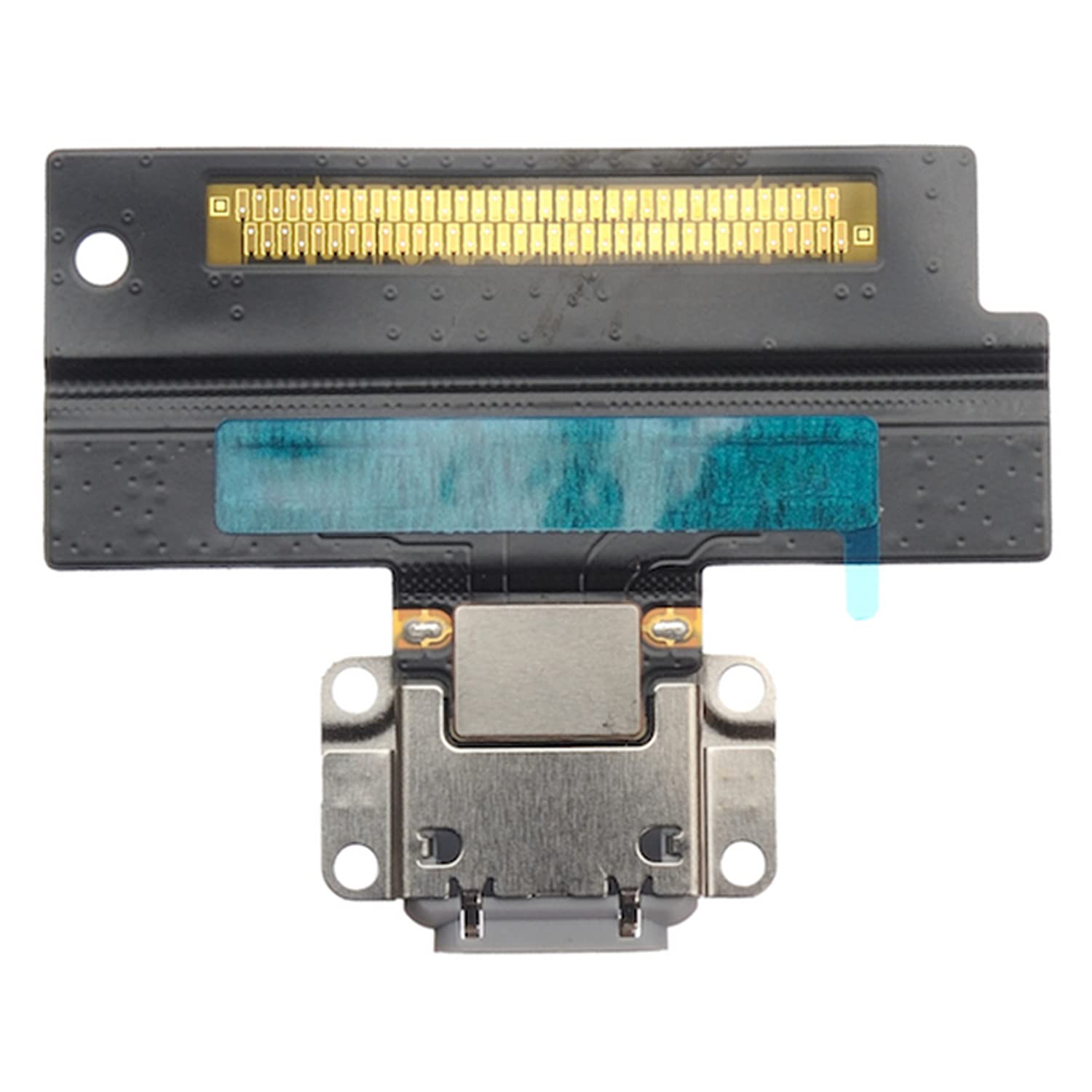 T Phael Charger Dock Connector Replacement Compatible with iPad Pro 10.5 Inch A1701 A1709 A1852 2017 10.5" Charging Port Assembly Flex Cable (Black)
