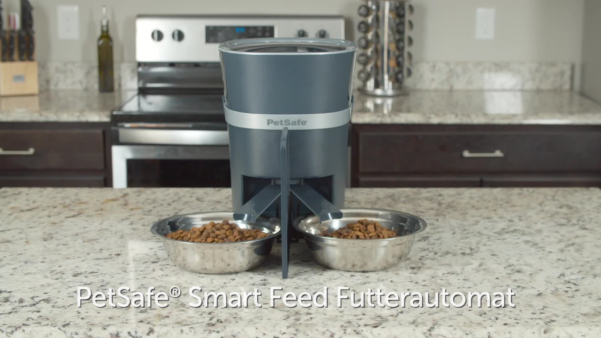 PetSafe Healthy Pet Simply Feed Programmierbarer Digitaler Futterautomat, 5,6 Liter Füllmenge, 4 D-Batterien nötig, Schwarz. – Bild 8