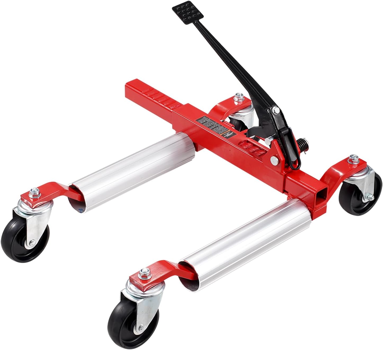 VEVOR Wheel Dolly, Max Capacity 1500 Lbs Car Dolly, Car Jack Dolly Lifter with Wheels, Heavy Duty Vehicle Positioning Ratchet Tire Jack, for Vehicle Car Auto Repair Moving