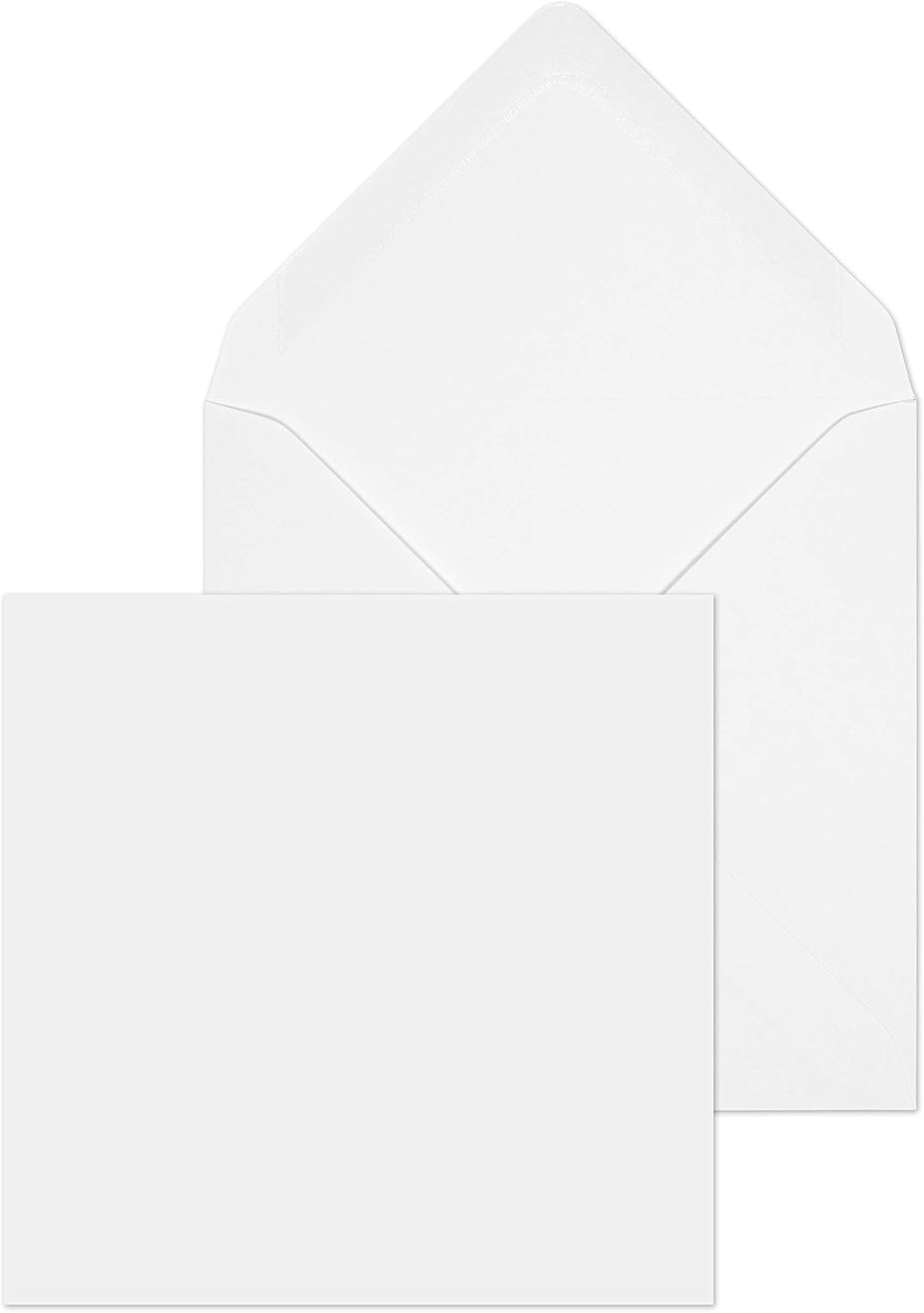 Blake Purely Everyday 140 x 140 mm 100 GSM Square Banker Invitation Gummed Envelopes (ENV03700) White - Pack of 500