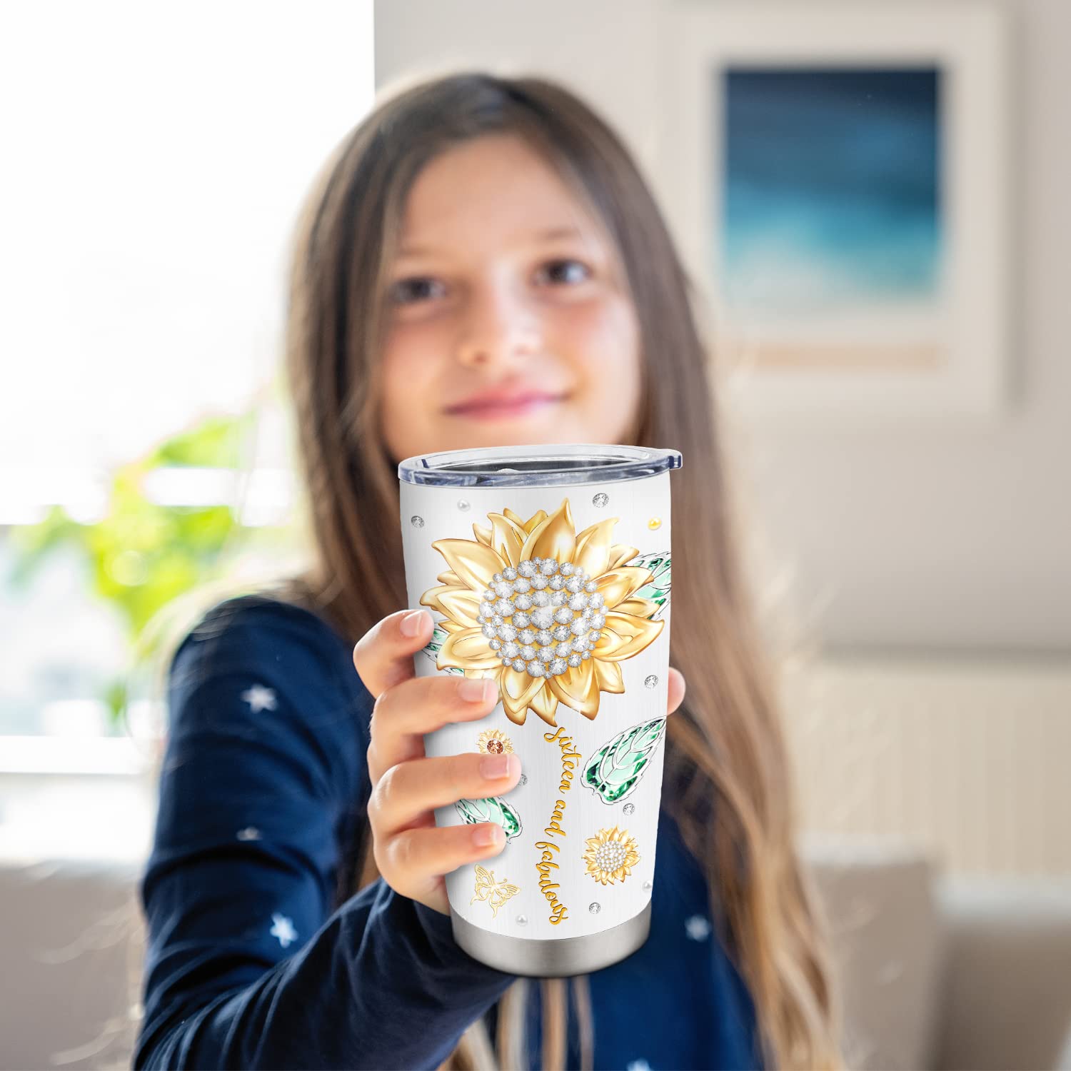 UV STYLISH 16th Birthday Gifts Girl, Sweet 16 Gifts For Girls, 16th Birthday Gift For Girl Daughter Granddaughter Sister Best Friend Mug (350 Ml