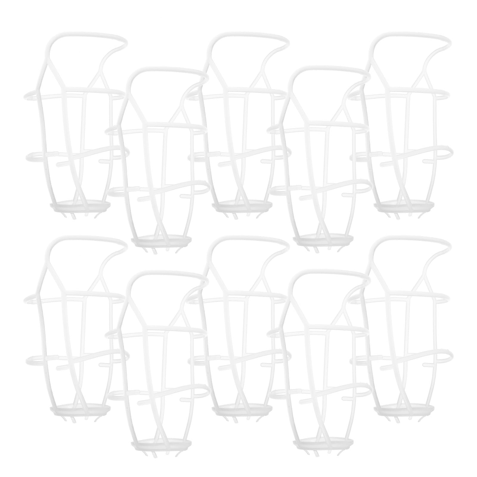Porta Flaconi di Soluzione Salina 500Ml, Retine in Plastica Riutilizzabili Set 20 Pezzi, Rete Protettiva per Bottiglie Copertura Antigoccia per Uso Medico